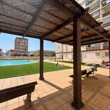 Apartamento 1ª Linea De Playa - Con Piscina Y Parking Playa de Gandia Exterior photo