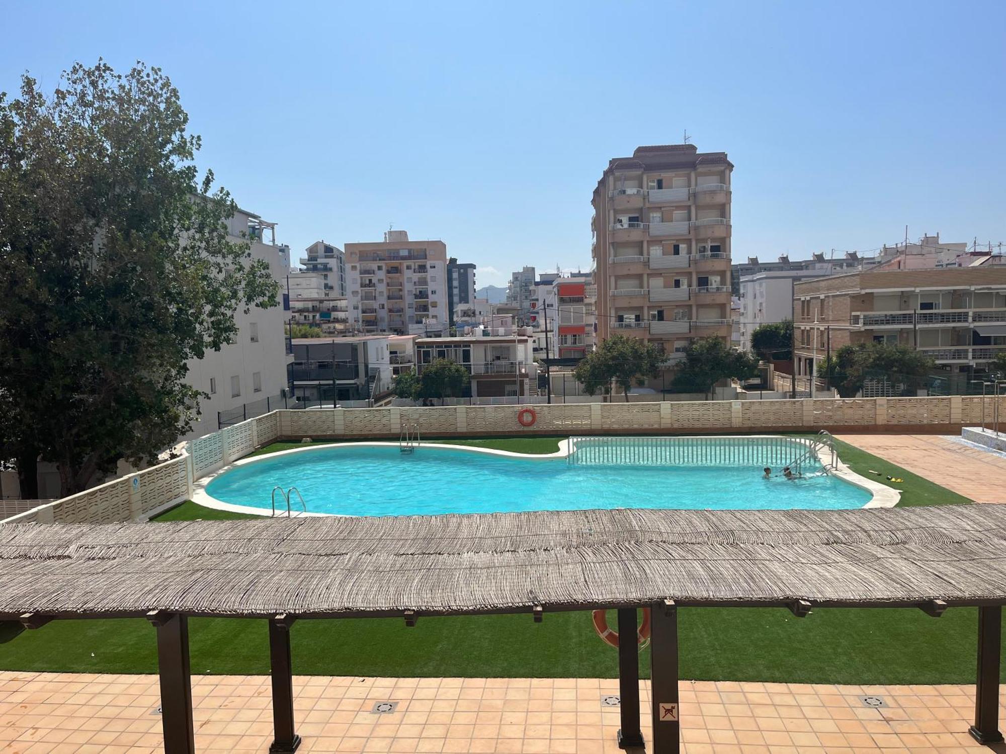 Apartamento 1ª Linea De Playa - Con Piscina Y Parking Playa de Gandia Exterior photo